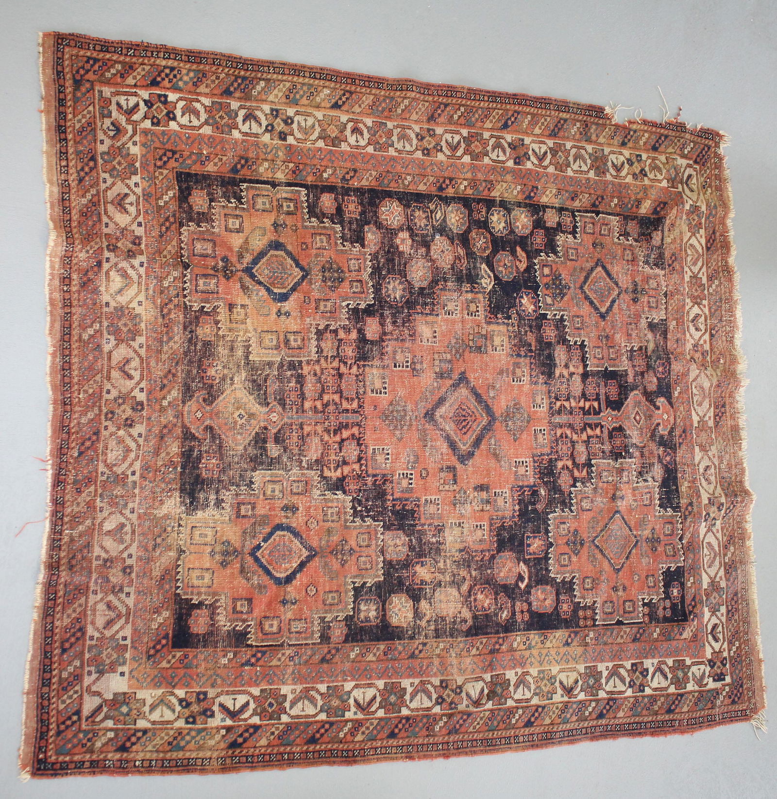 55"x64" semi-antique Oriental area rug (1 of 4)
