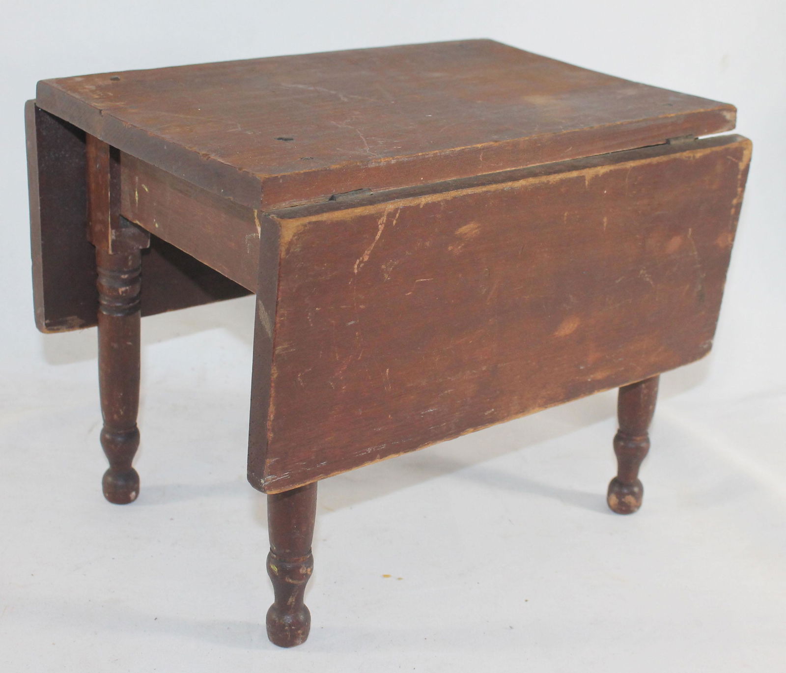 miniature dropleaf table - doll or child size - 9 1/4" (1 of 2)