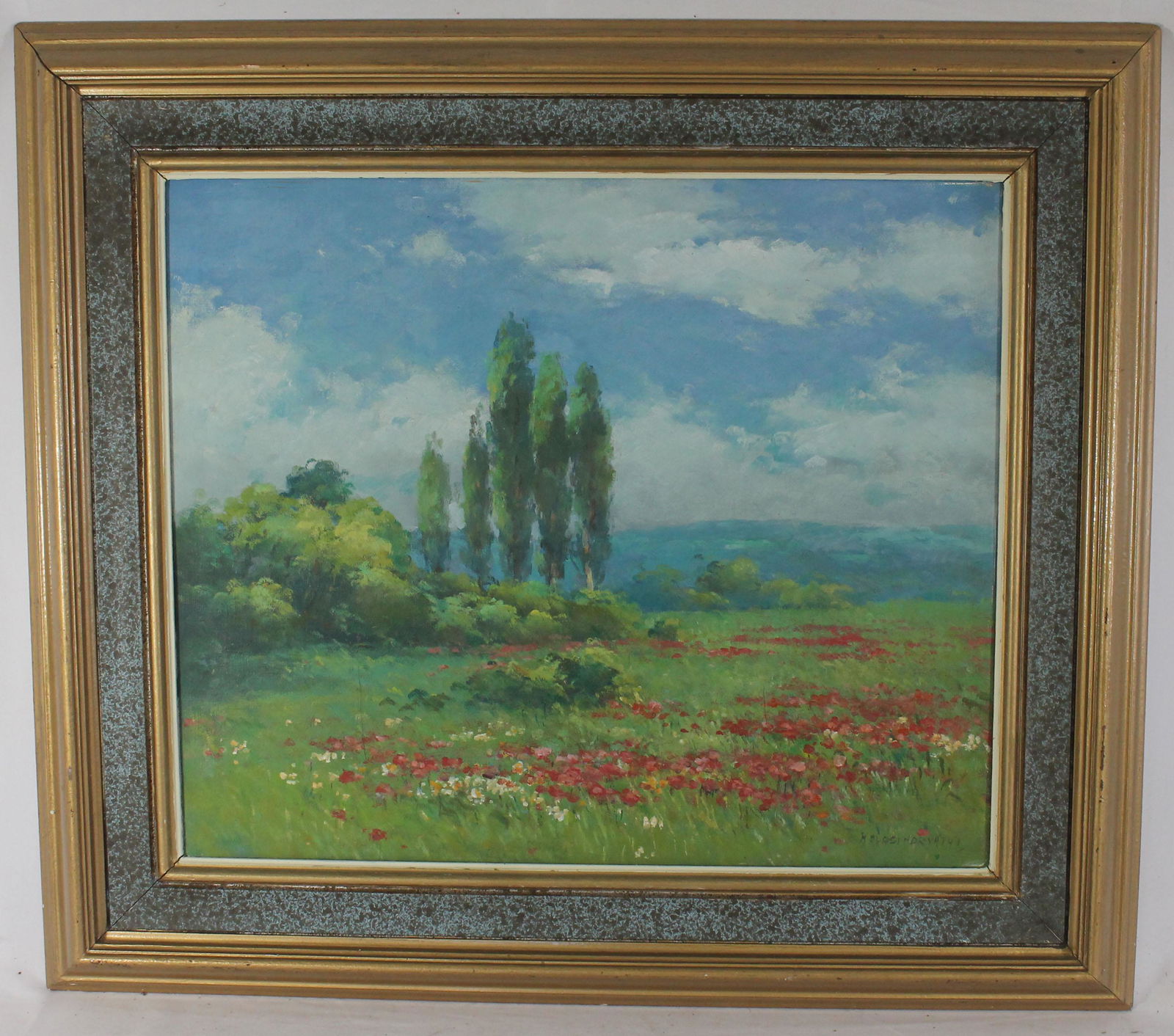 o/c meadow landscape sgnd  Horyatyi - 20 1/2"x24" (1 of 7)