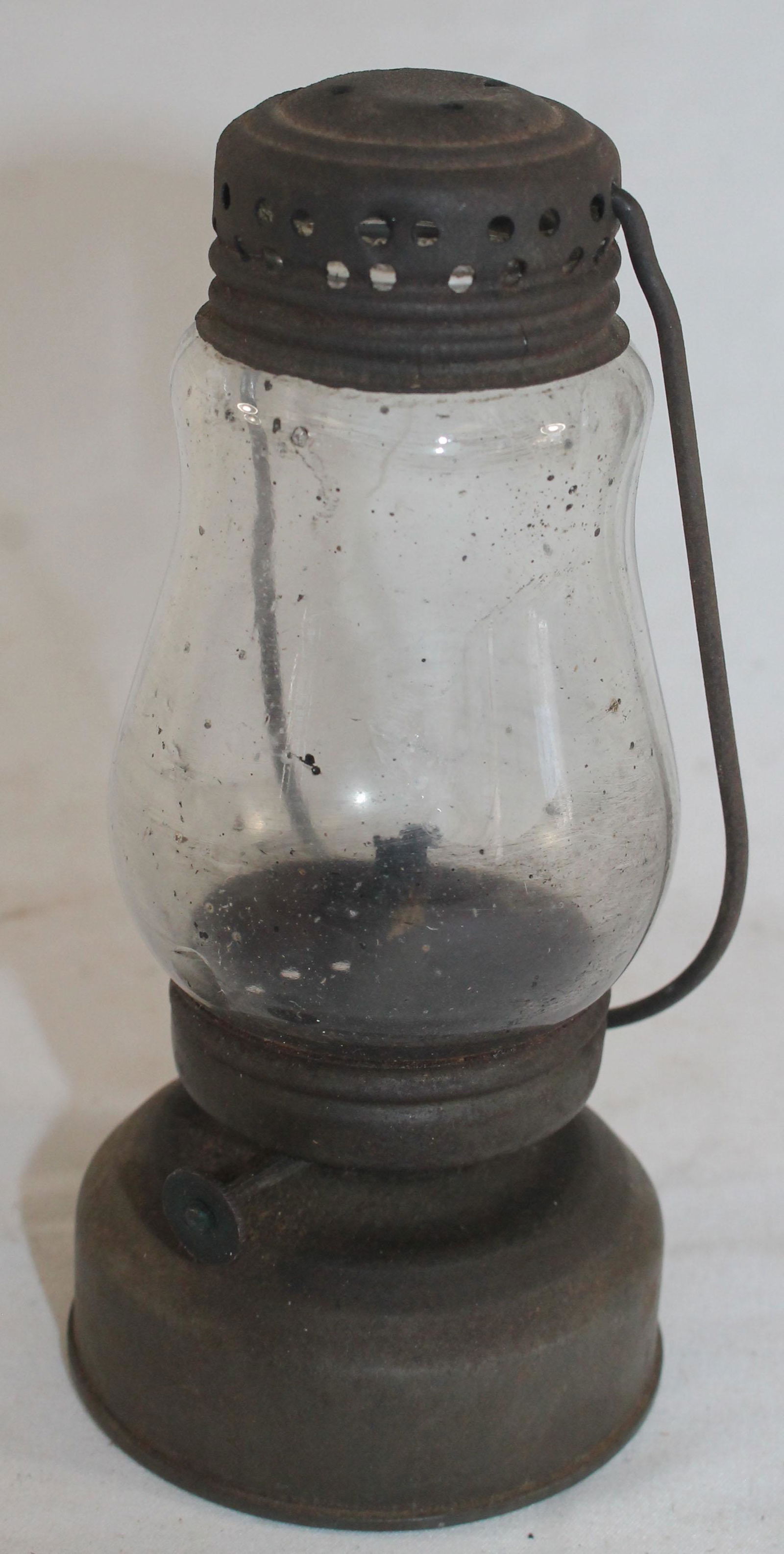 Antique skater's lantern - 11" tall (1 of 4)