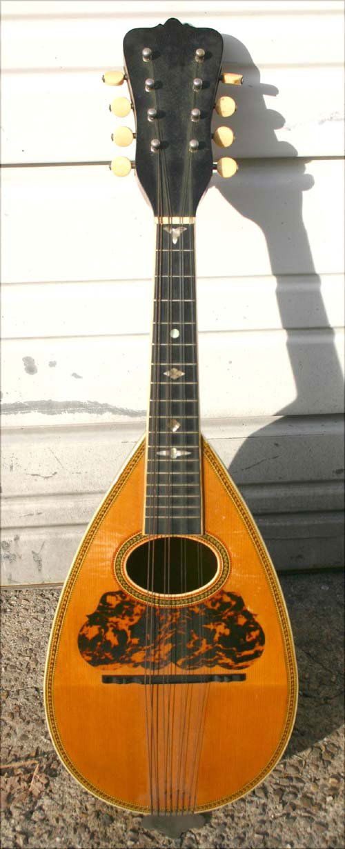 109 antique "The New Washburn" 1897 model mandolin Nov 21, 2009