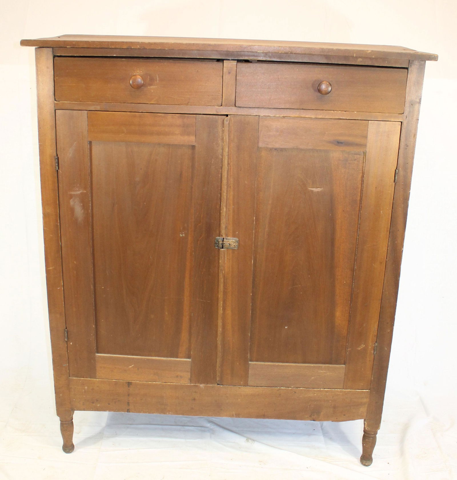 Antique pie safe/jelly cupboard w 2 drawers over 2 (1 of 6)