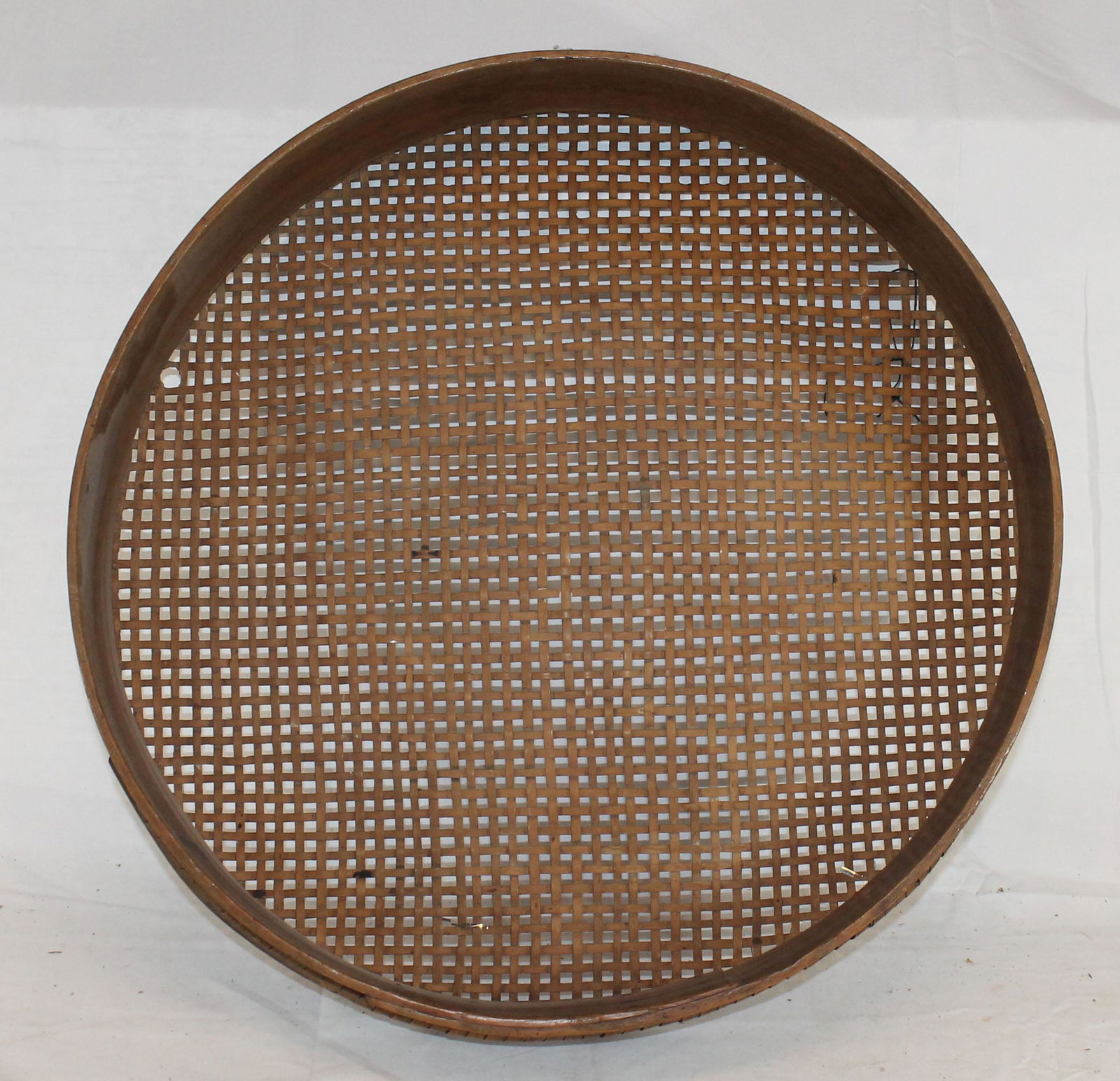 19thC sieve - 21" diam (1 of 6)