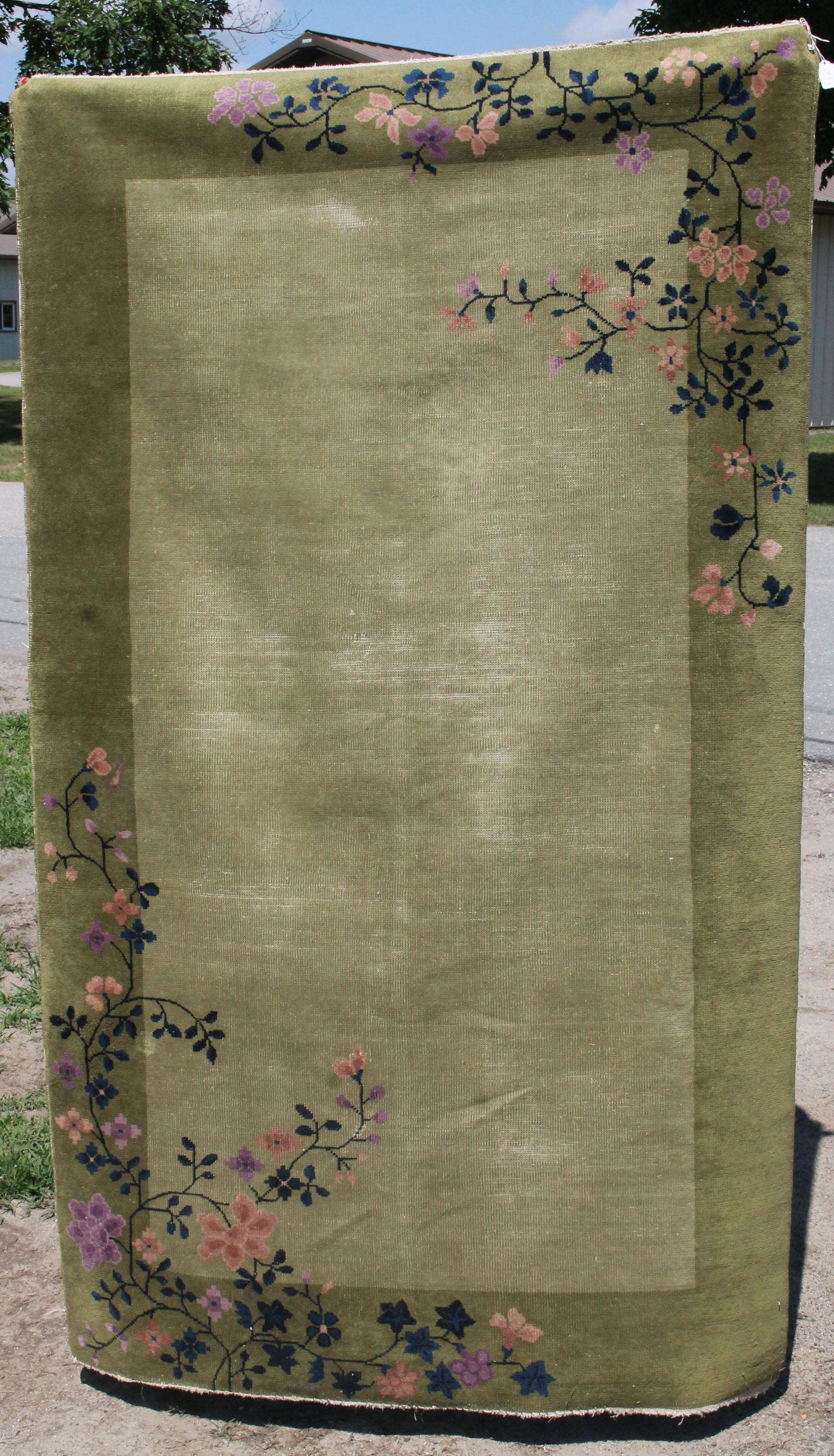 Art Deco Chinese area rug - 4'x6'8": Art Deco Chinese area rug - 4'x6'8"