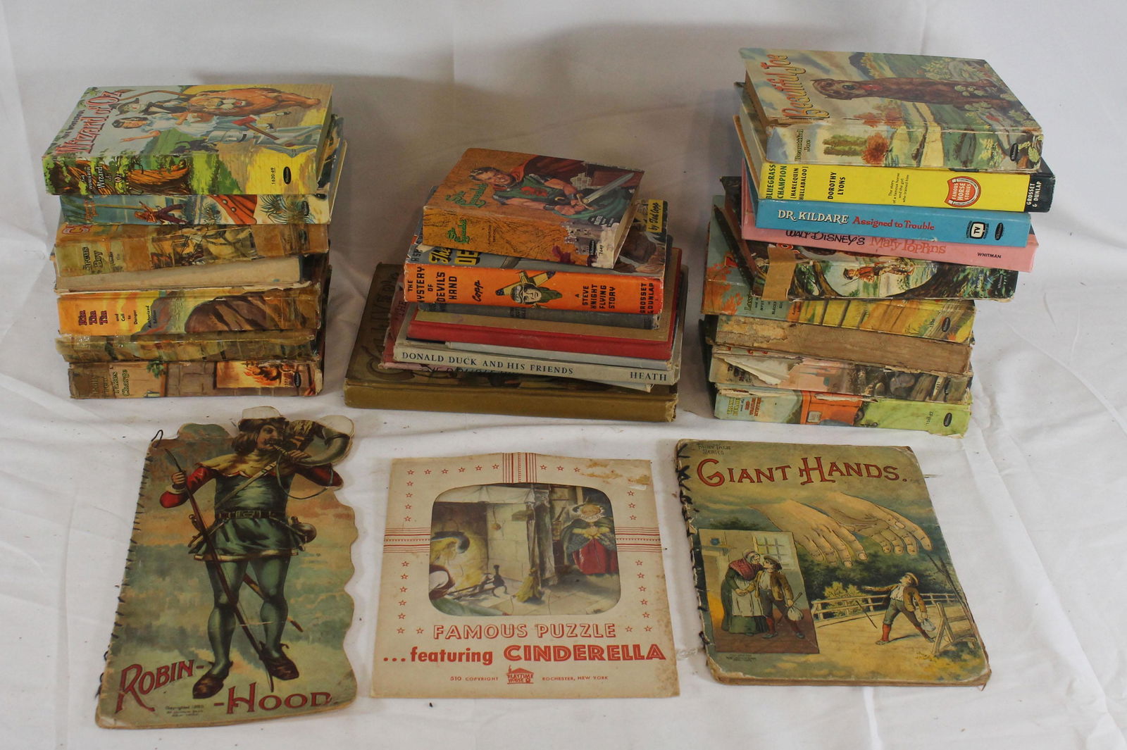 Large lot of vintage hard cover children's books by (1 of 5)