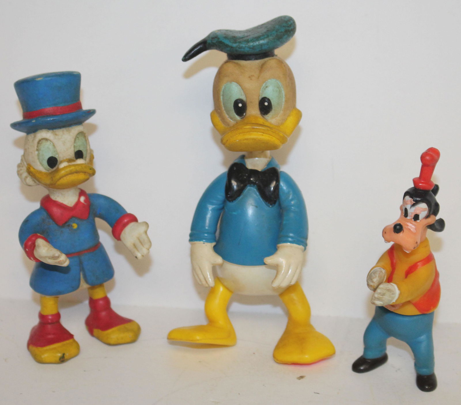 lot of 3 Disney hard plastic/rubber toys - Donald Duck (1 of 4)
