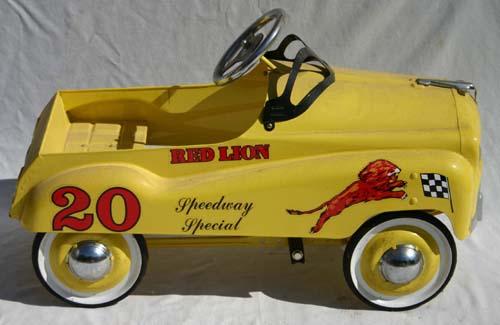 speedway pedal car