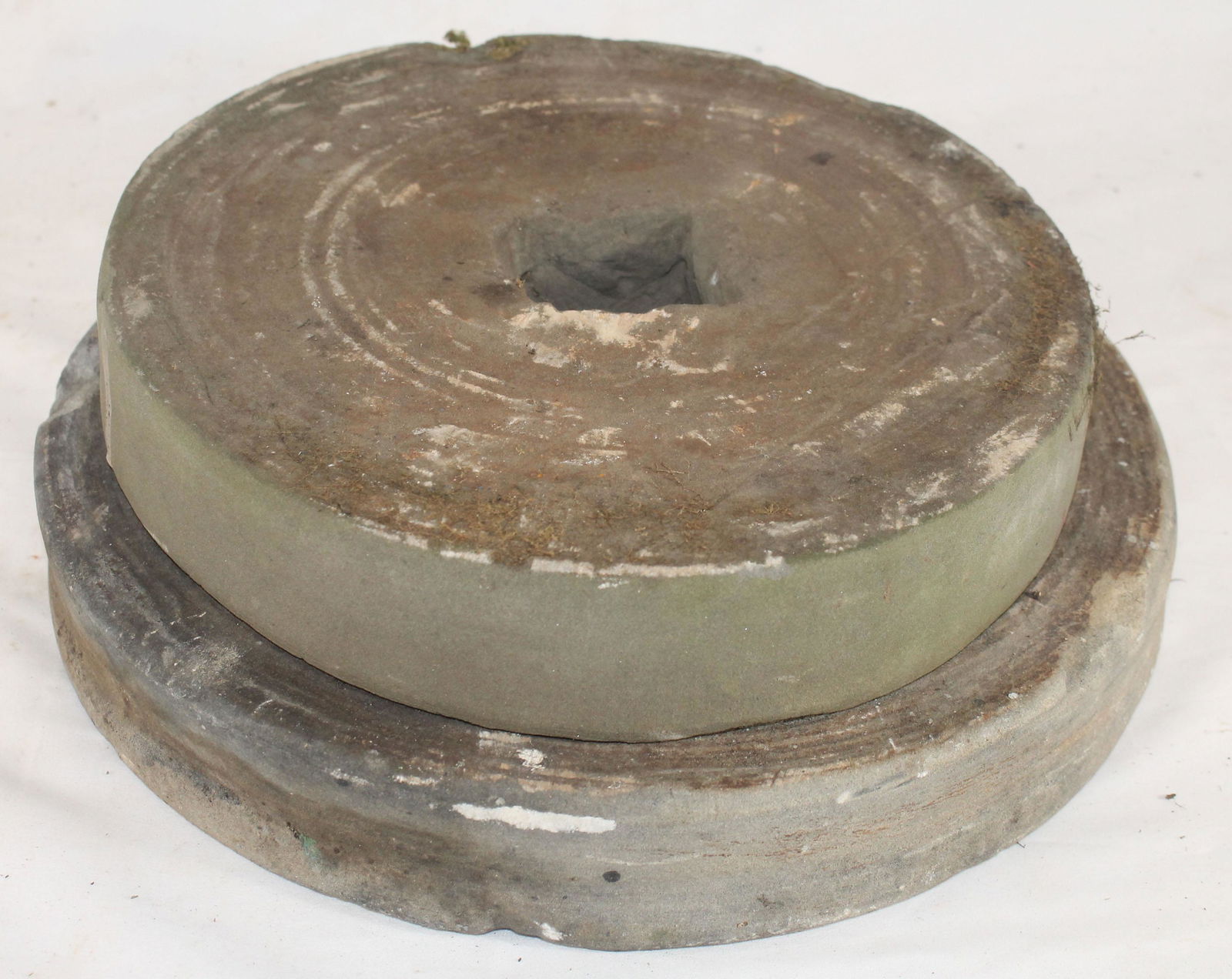 2 grinding stones - 15" & 12" diam (1 of 5)