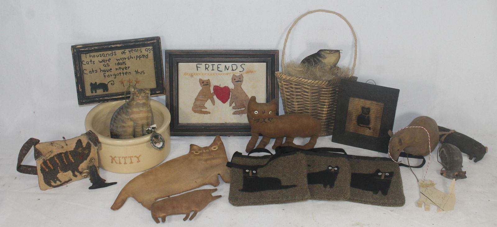Collection cat themed items in various forms, shapes & (1 of 8)