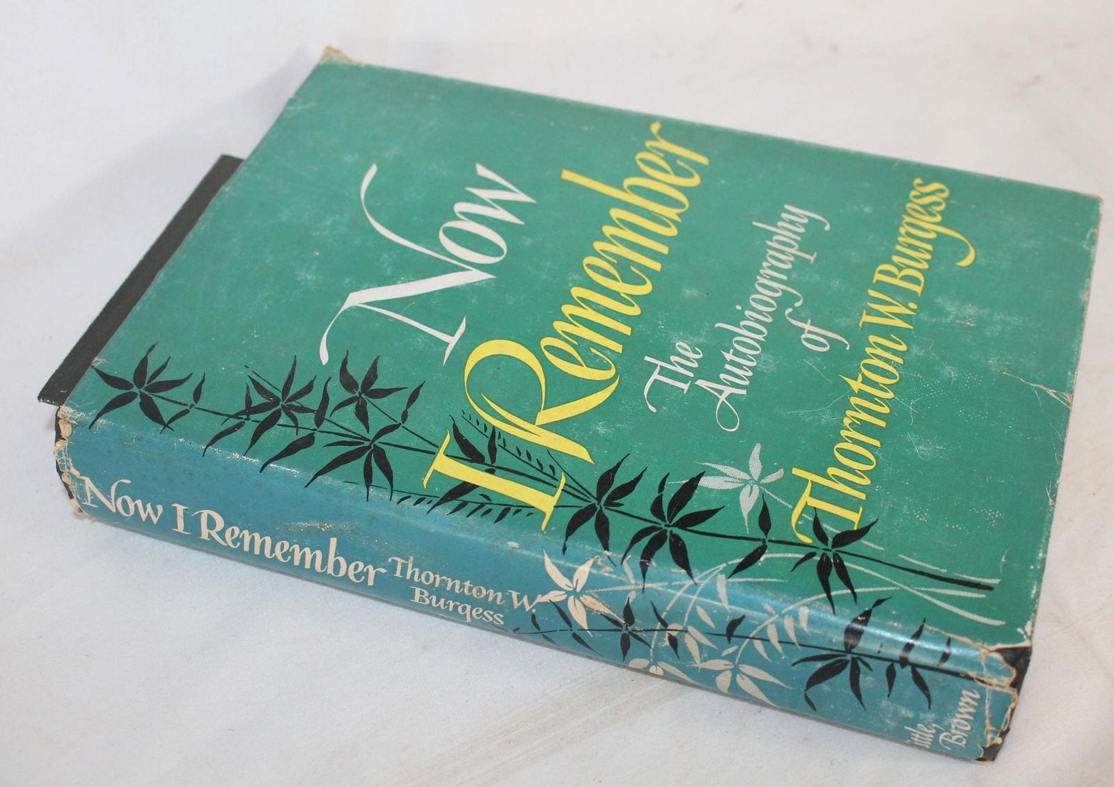 Thornton W. Burgess autobiography "Now I Remember" 1960 (1 of 5)