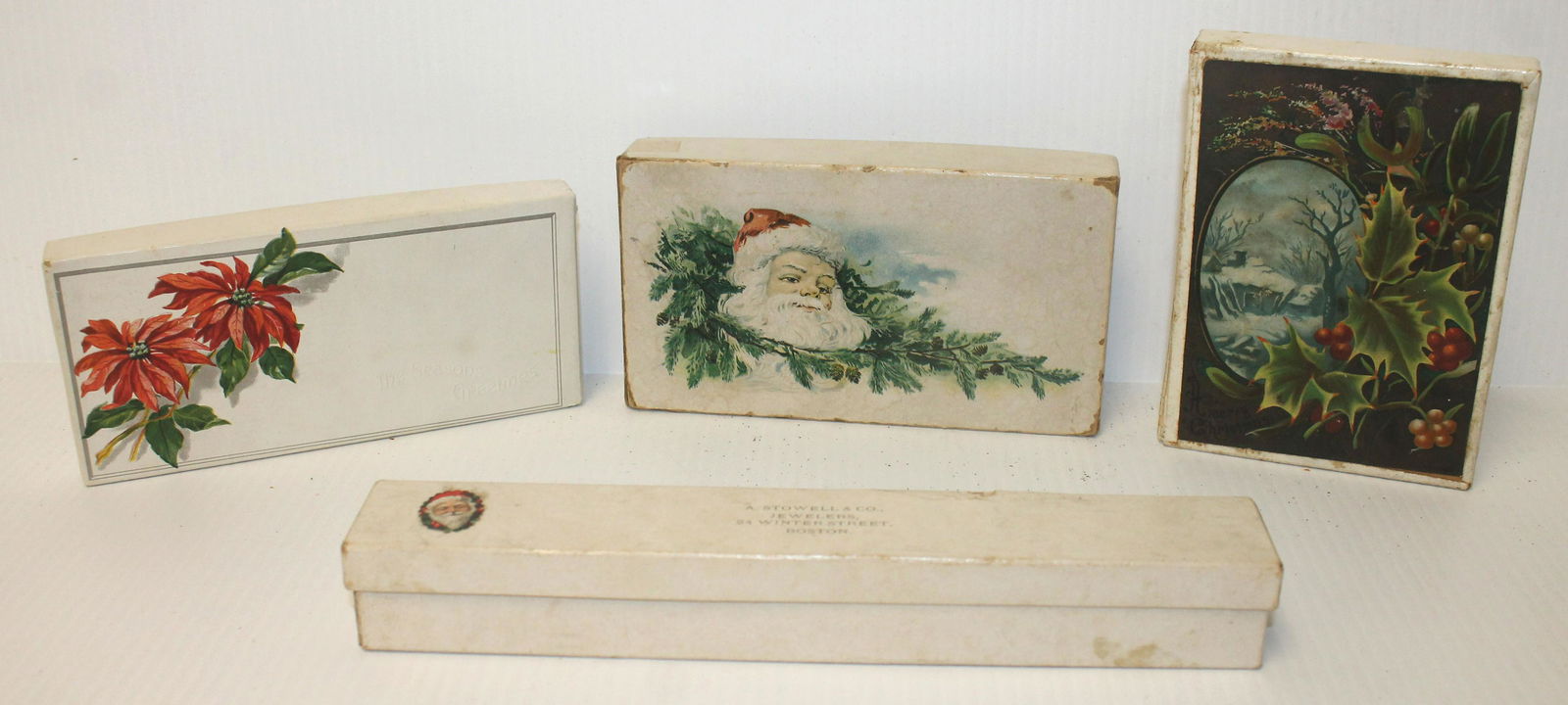 collection of 4 candy boxes incl 1 w personal note (1 of 6)