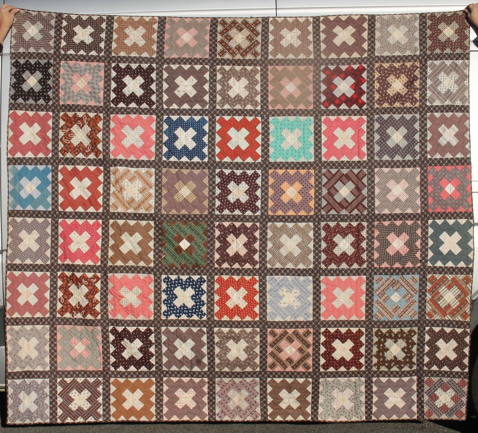 Wonderful lg Album quilt made by the Ladies of the (1 of 10)