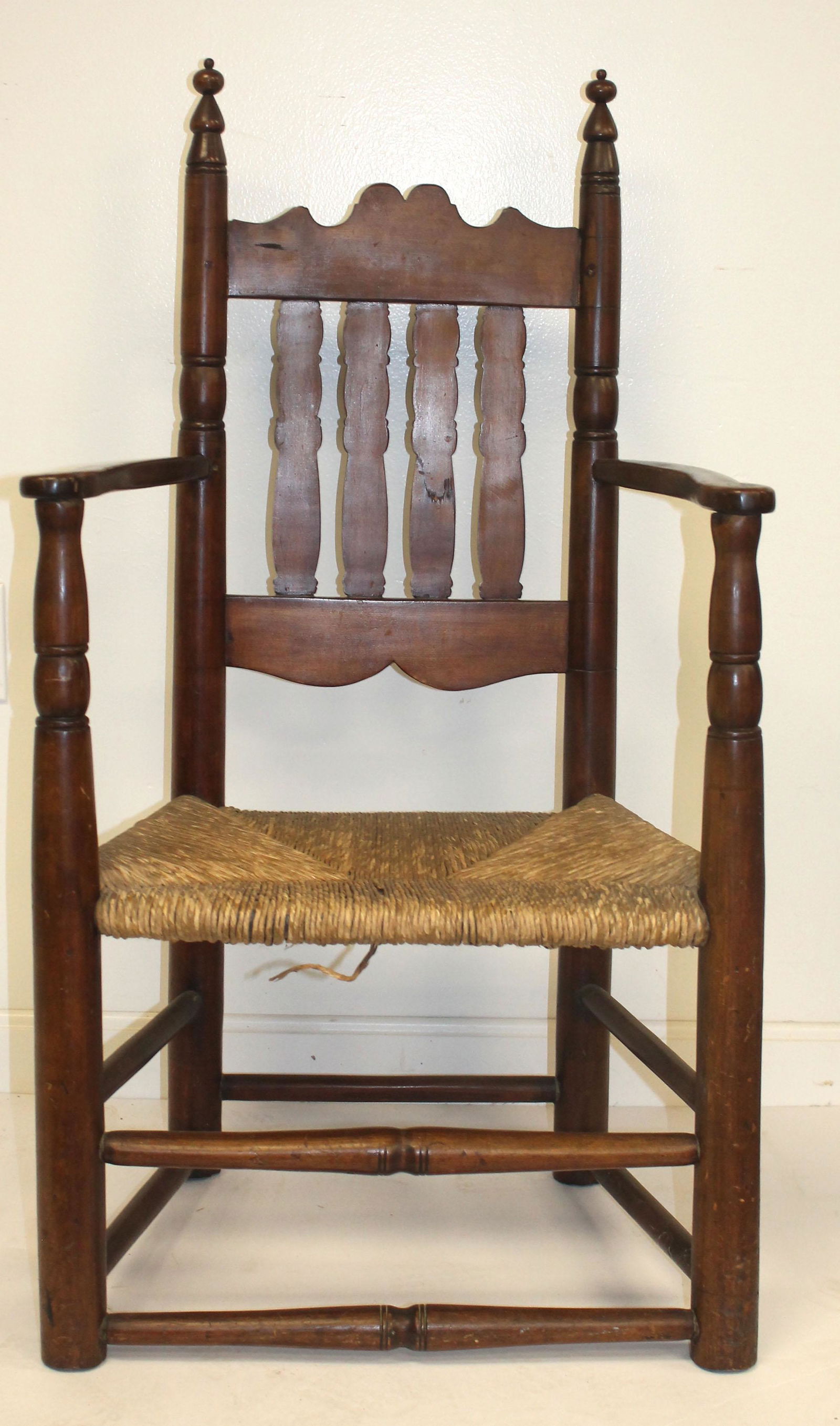 Pilgrim C New England bannister back chair - as found - (1 of 7)