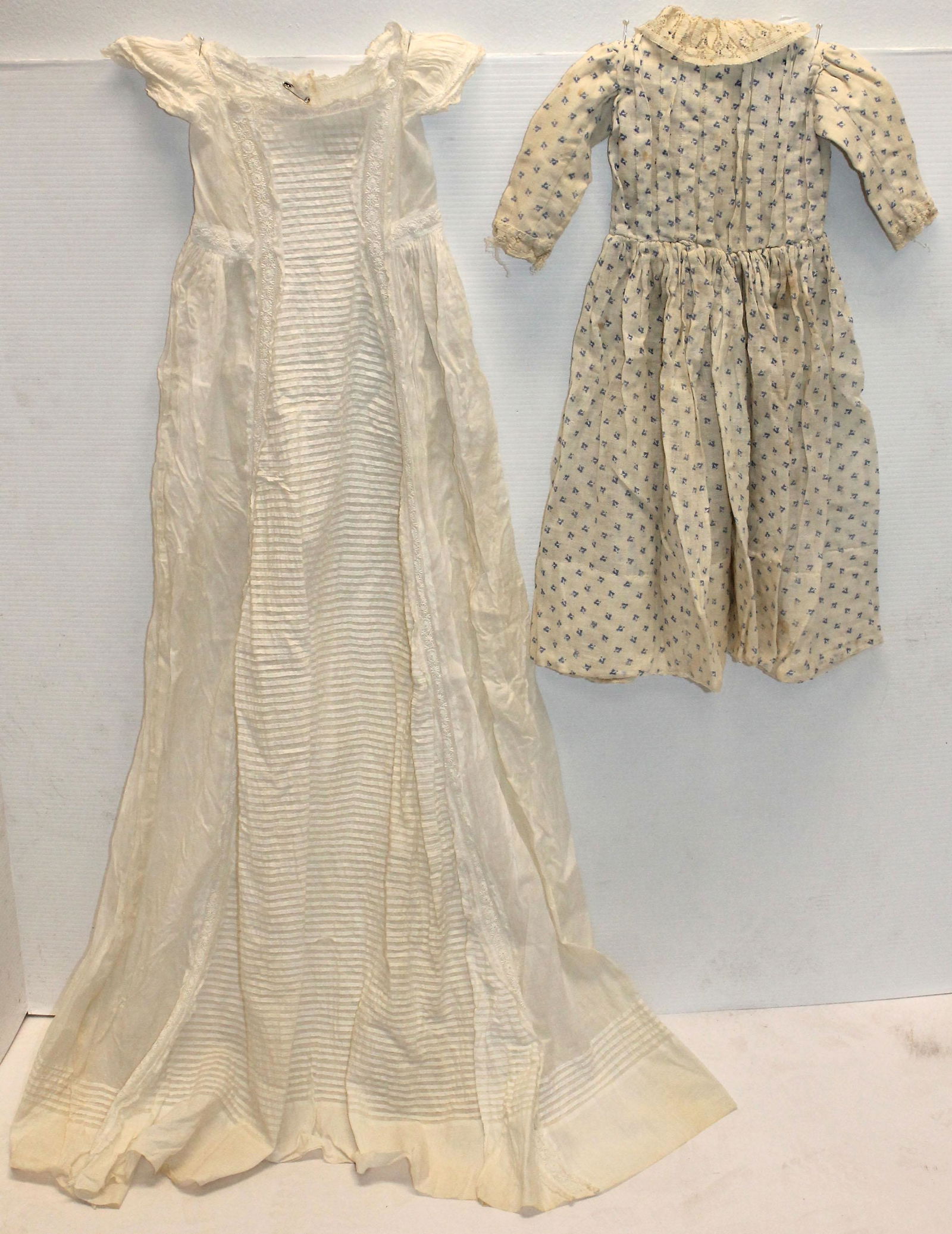 Antique child's clothing lot incl ca 1880's dress & ca (1 of 14)