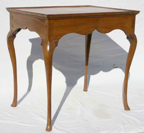 Rare Samuel Sewell York, ME ca 1740 walnut tray to: Rare Samuel Sewell York, ME ca 1740 walnut tray top tea table in fine full height… This table was formerly on loan to the York, ME Historical Society & is due to be published in the forthcoming cata