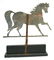 117: early 20thC American Mid West sheet iron horse wea