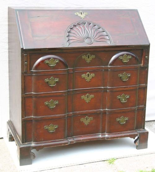 rare New London County CT period Chippendale ca 17