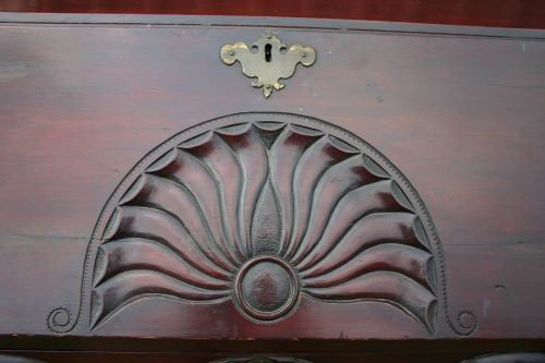rare New London County CT period Chippendale ca 17 - 4