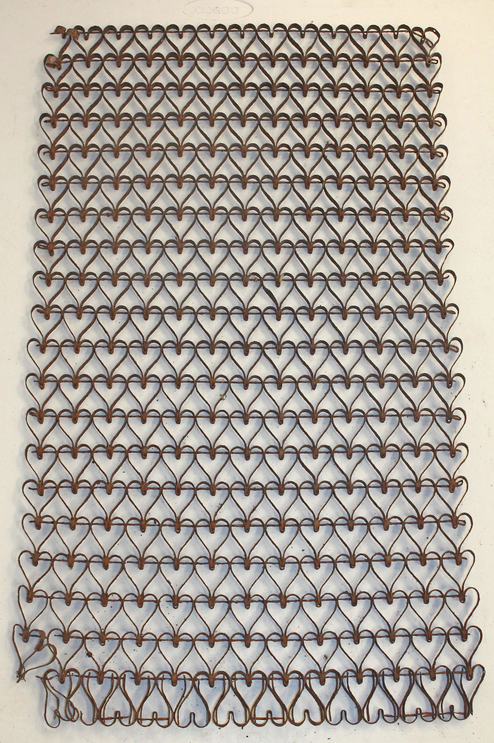 Iron heart mat - 30"x18 1/2" (1 of 4)