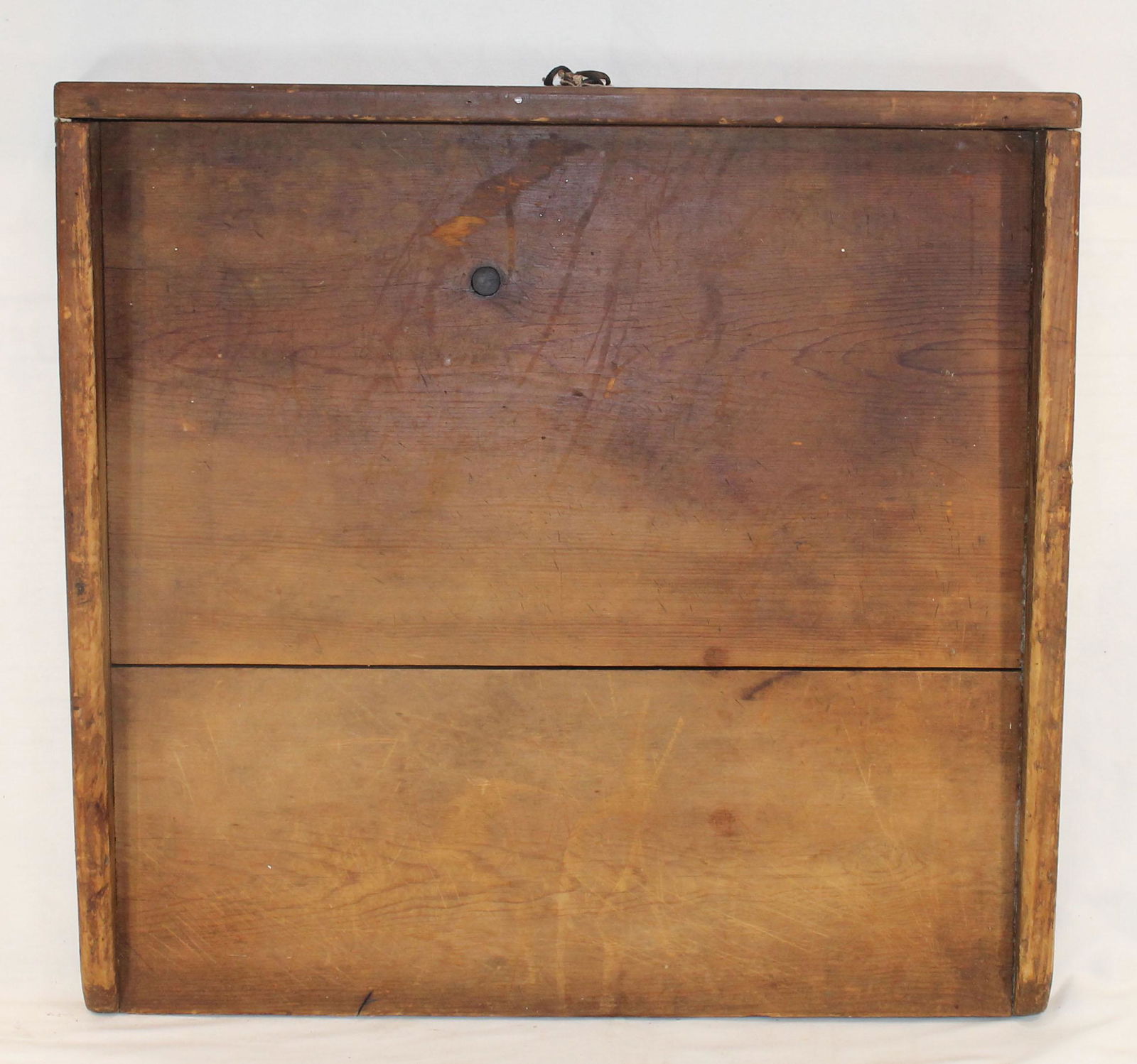 Antique wooden noodle board - 21"x22" (1 of 3)