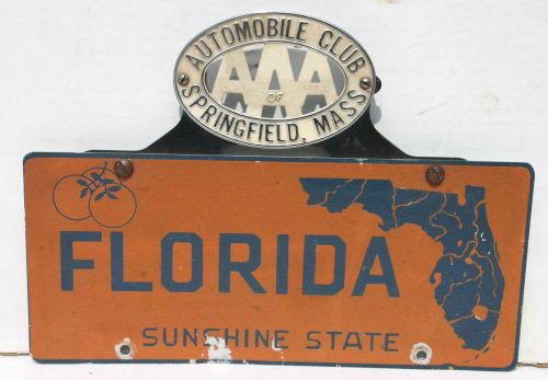 antique Florida license plate topper 12" wide x 8 : antique Florida license plate topper 12" wide x 8 3/4" tall