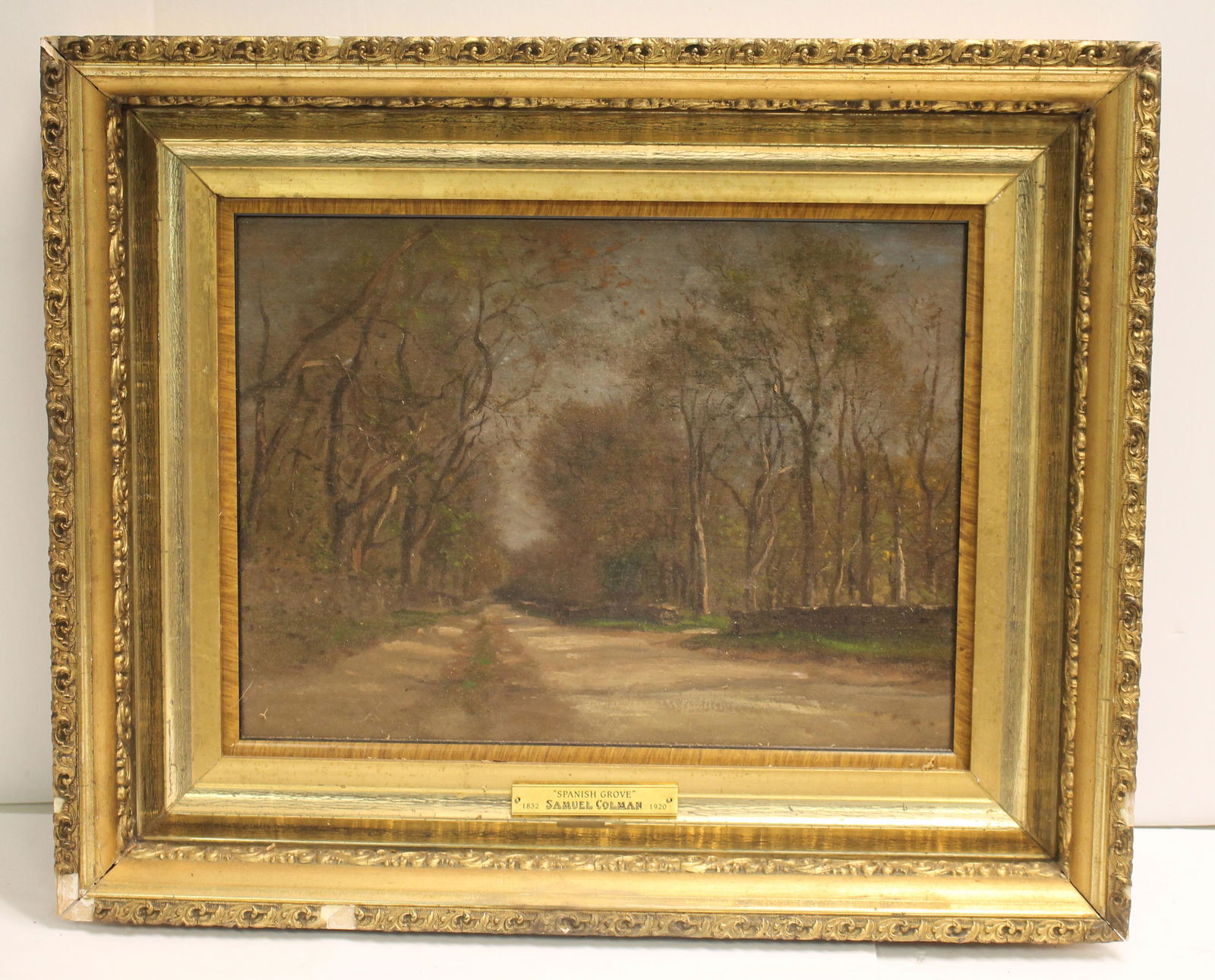 Great Samuel Colman (1832-1920) National Academy 1862 â€“ 11x15 o/c â€œSpain 1861â€ from The (1 of 10)