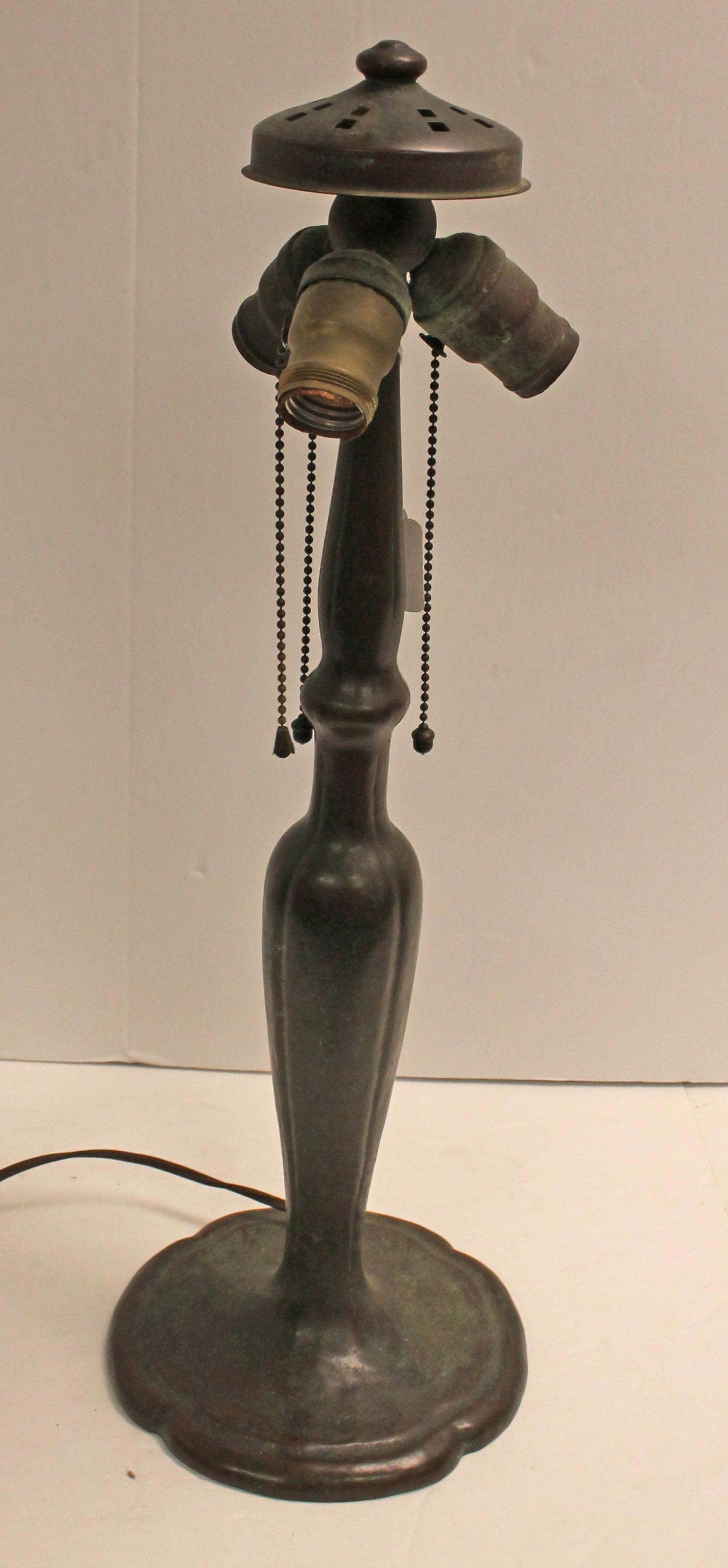 Handel bronze lamp base (1 of 7)