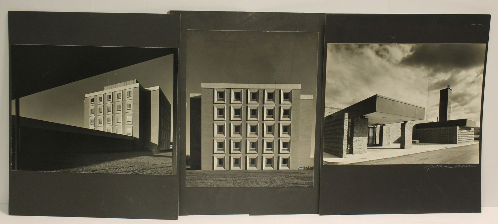 Three Photographs By Balthazar Korab (Hungary-US 1926-2013). Photos of buildings that John V. (1 of 11)