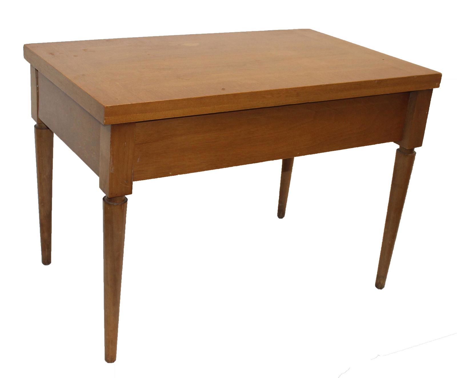 Widdicomb Mid-Century 1 drawer end table - 21" tall x 30" long x 18" wide (1 of 4)