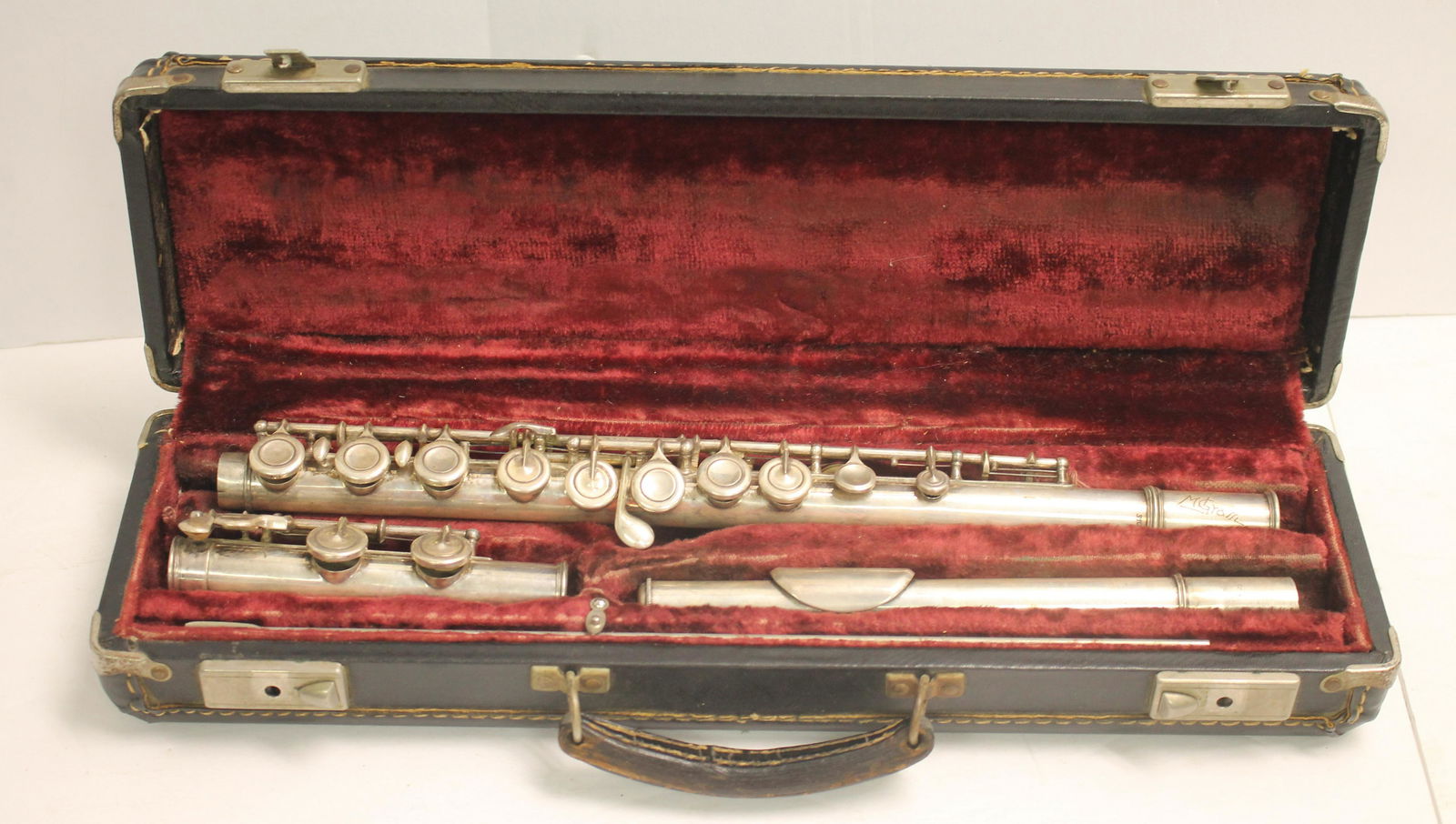 I.M. Grassi Italian 800 silver flute in case (1 of 5)