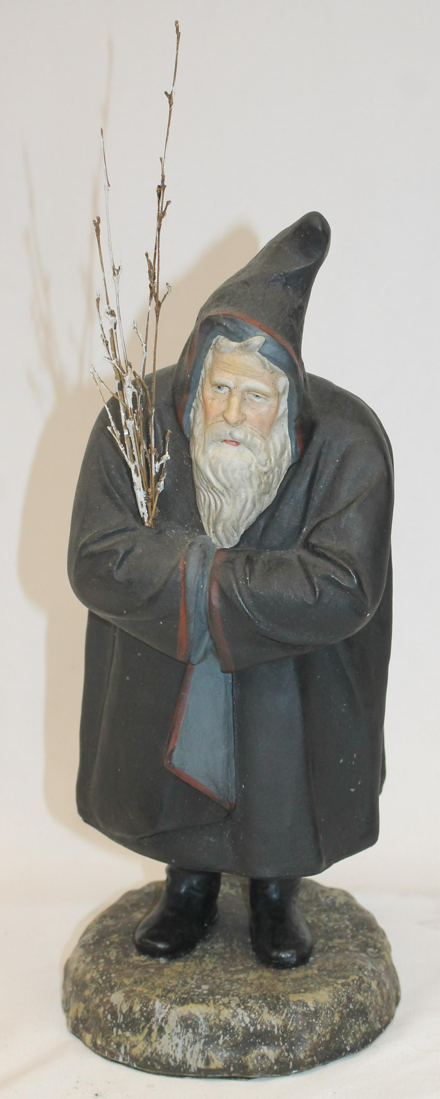 Artisan Kathy Patterson Father Christmas candy container w hand written note from Kathy Patterson on (1 of 7)