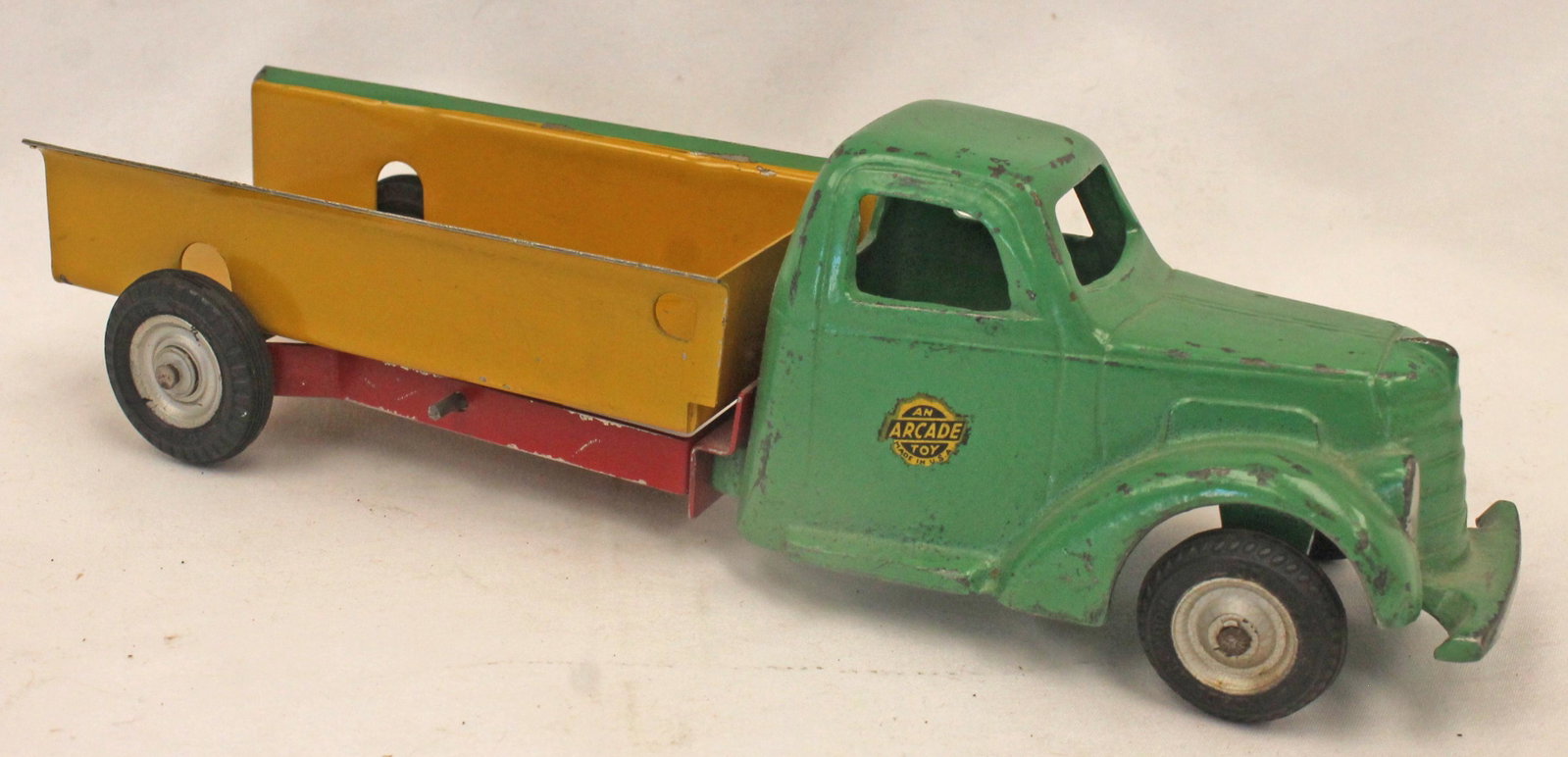 Arcade cast iron & metal 11" dump truck: Arcade cast iron & metal 11" dump truck