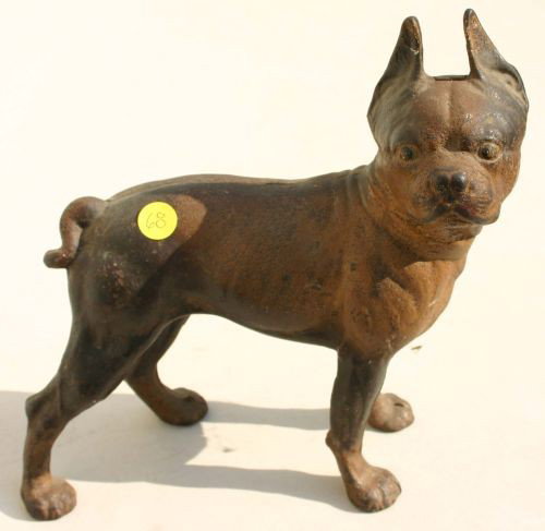cast iron dog doorstop - 10" tall: cast iron dog doorstop - 10" tall