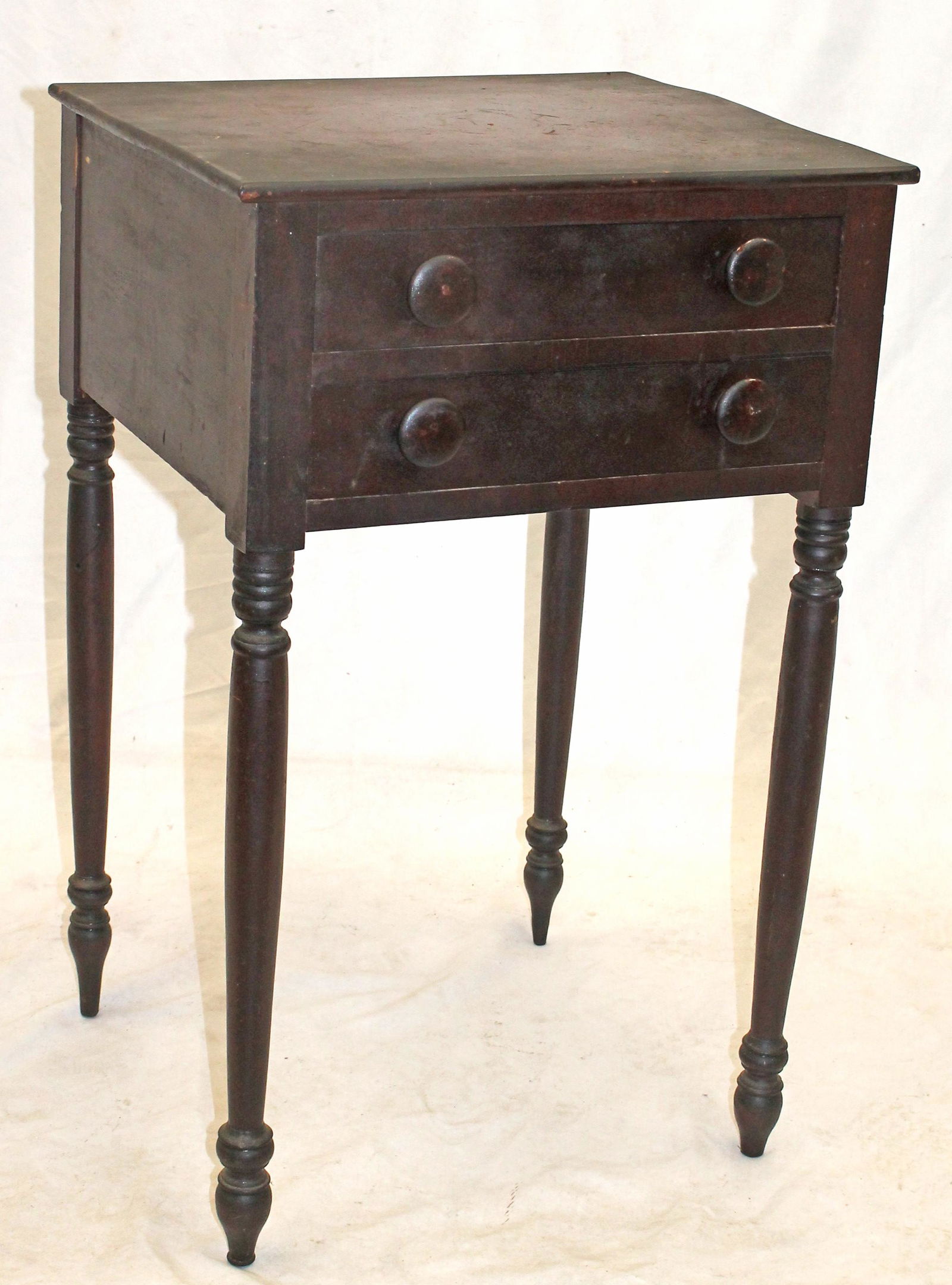 Sheraton 2 drawer stand - 29" tall x 18 1/2" wide x 16" deep (1 of 4)