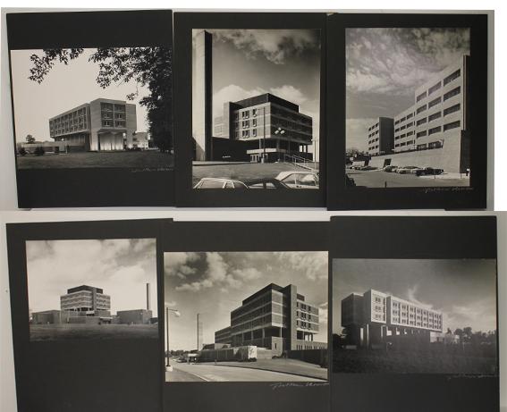 Six Photographs By Balthazar Korab (Hungary-US 1926-2013). Photos of buildings that John V. Sheoris: Six Photographs By Balthazar Korab (Hungary-US 1926-2013). Photos of buildings that John V. Sheoris helped design. Korab was a well-known Detroit photographer. Eero Saarinen and other Detroit firms em