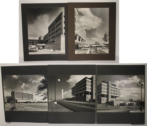 Five Photographs By Balthazar Korab (Hungary-US 1926-2013). Photos of buildings that John V. Sheoris: Five Photographs By Balthazar Korab (Hungary-US 1926-2013). Photos of buildings that John V. Sheoris helped design. Korab was a well-known Detroit photographer. Eero Saarinen and other Detroit firms e