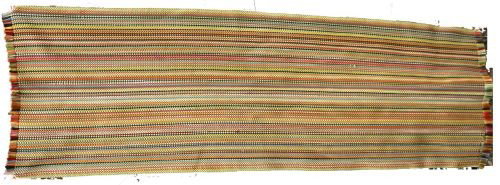 Shaker rag rug in mint condition w vibrant colors : Shaker rag rug in mint condition w vibrant colors - 2'x6'