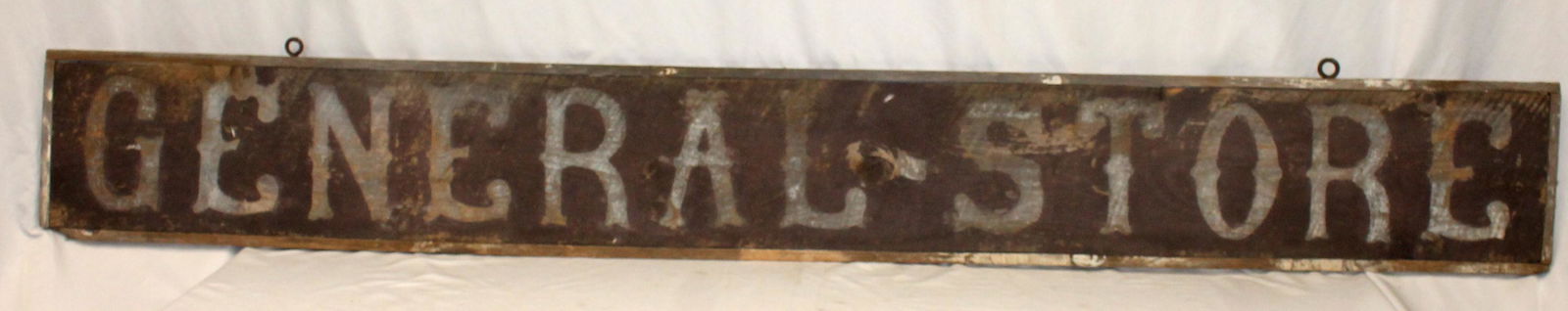 Carved wooden & painted sign "General Store" - (1 of 7)