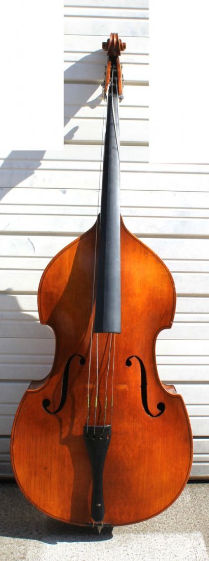 Bass Fiddle by Laurel International-Made in German: Bass Fiddle by Laurel International-Made in Germany for William Lewis & Son Chicago - 73" long