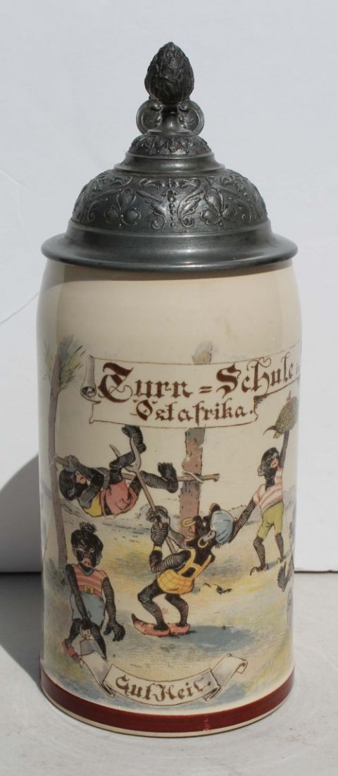 Mettlach #1909 1/2L stein: Mettlach #1909 1/2L stein