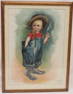 Advertising print for "Mother's Oats" depicting "The Naughty Boy" - 27 1/2"x20 1/2"