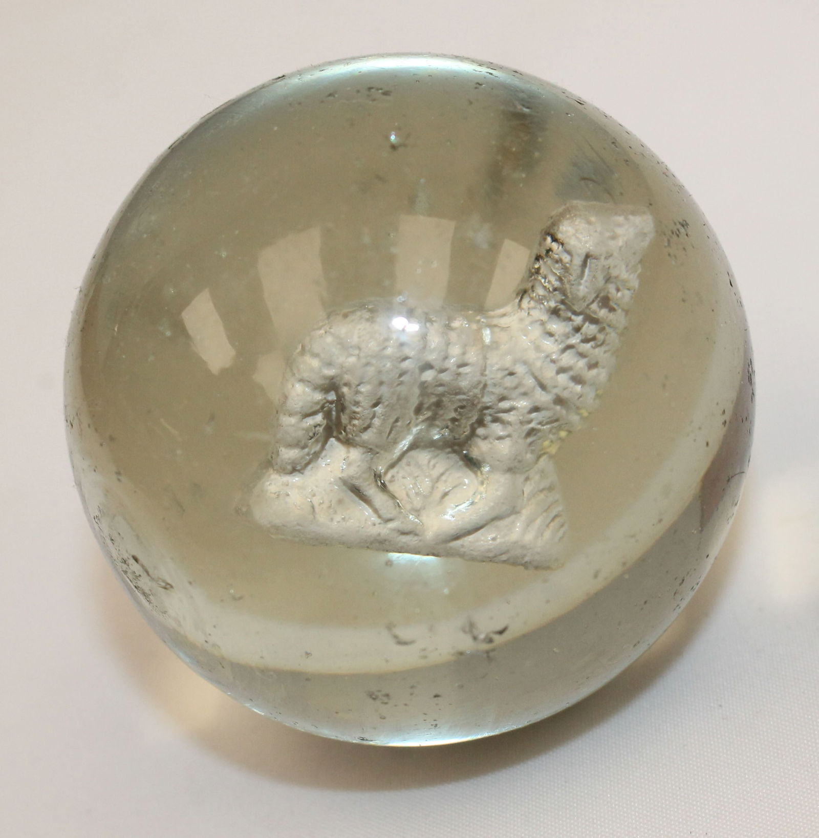 Vintage marble - sheep sulfide - 2 3/16" (1 of 4)