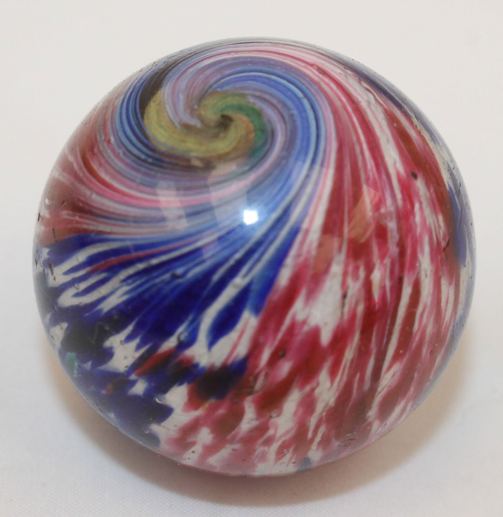 Vintage onionskin marble 1 3/4" (1 of 4)