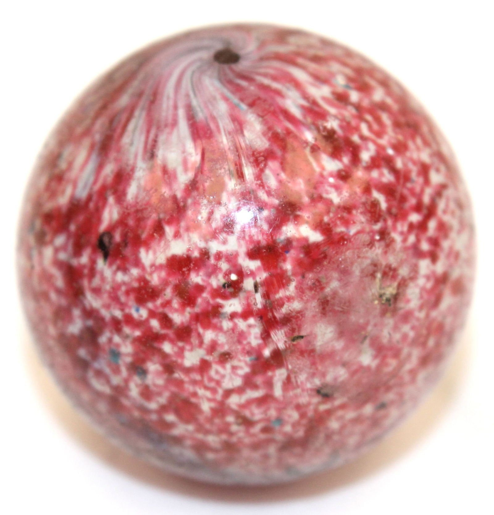 Vintage large onionskin marble 2" (1 of 5)