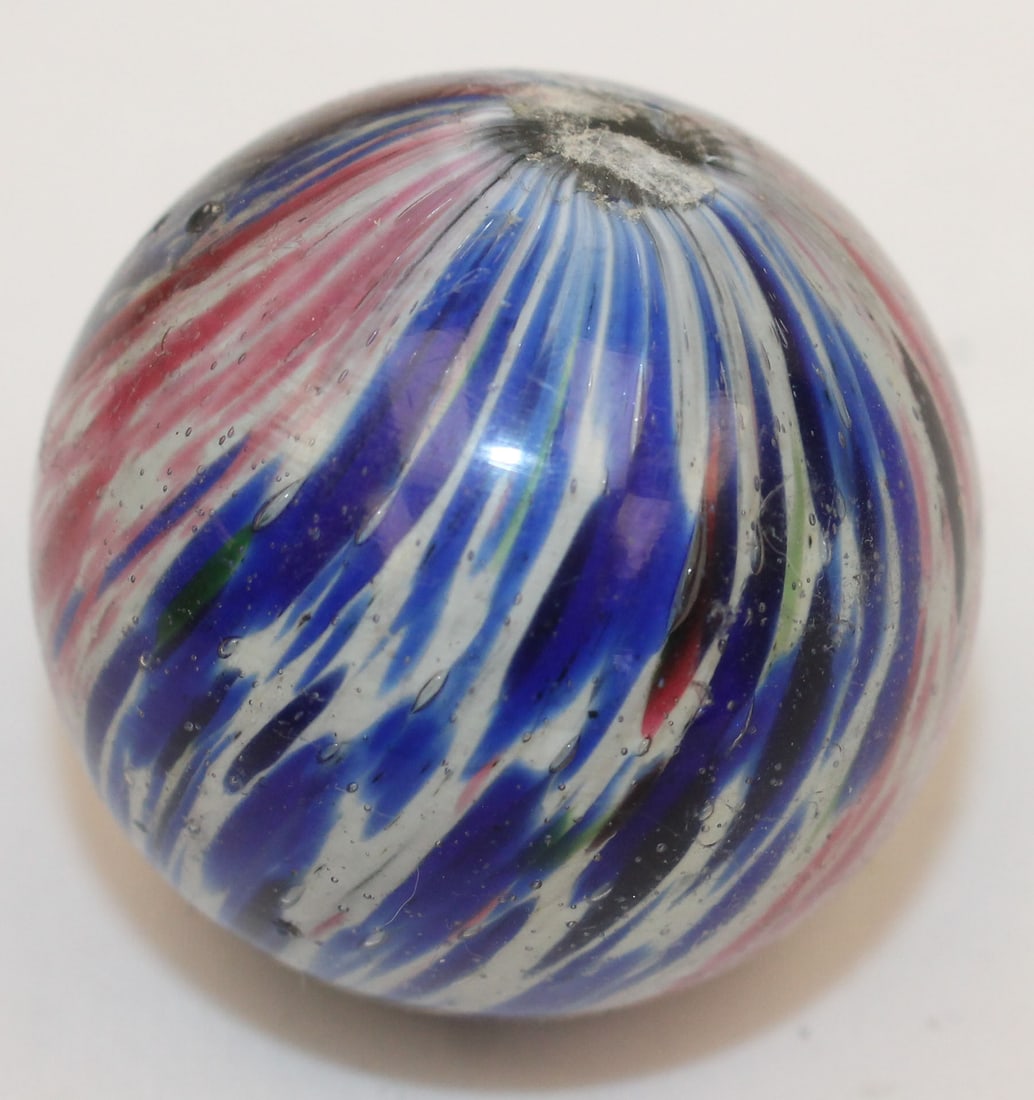 Vintage onionskin marble 1 3/4" (1 of 5)