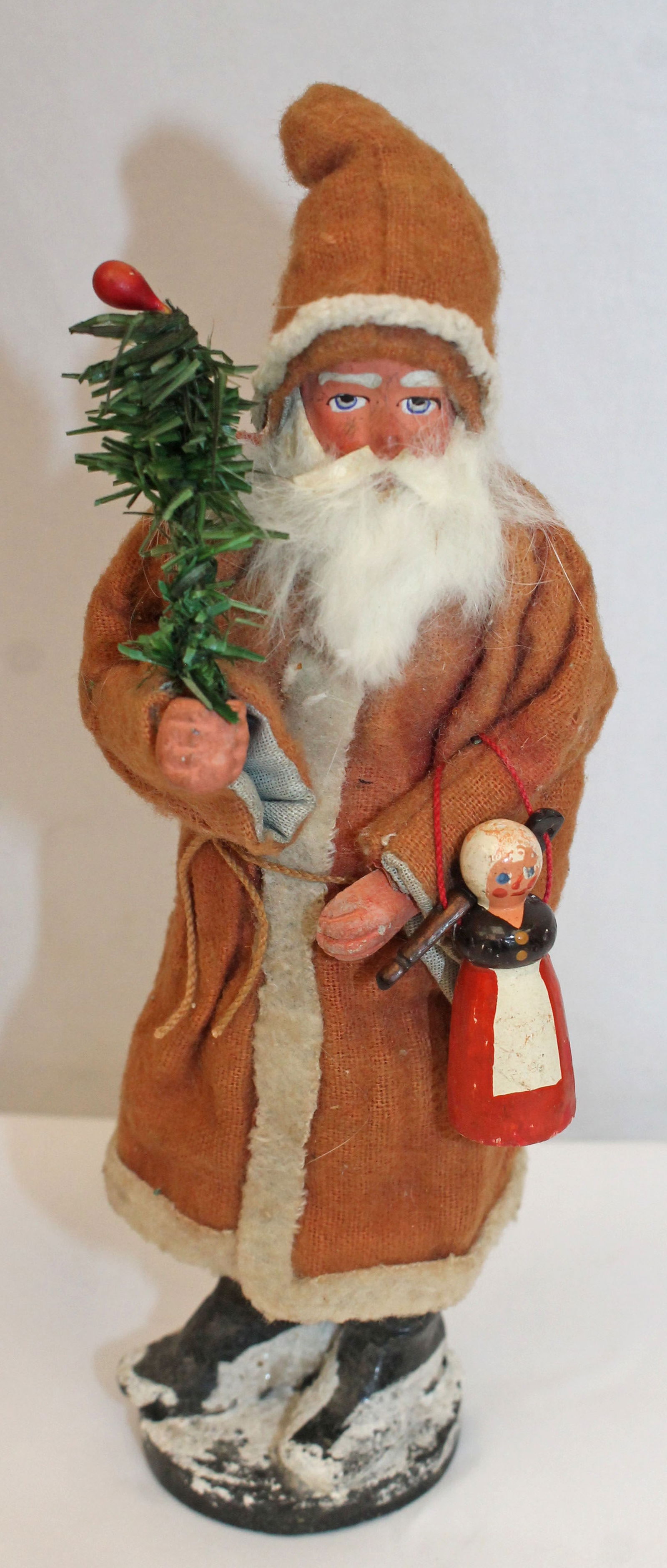 Antique German Santa candy container - 8" tall (1 of 4)