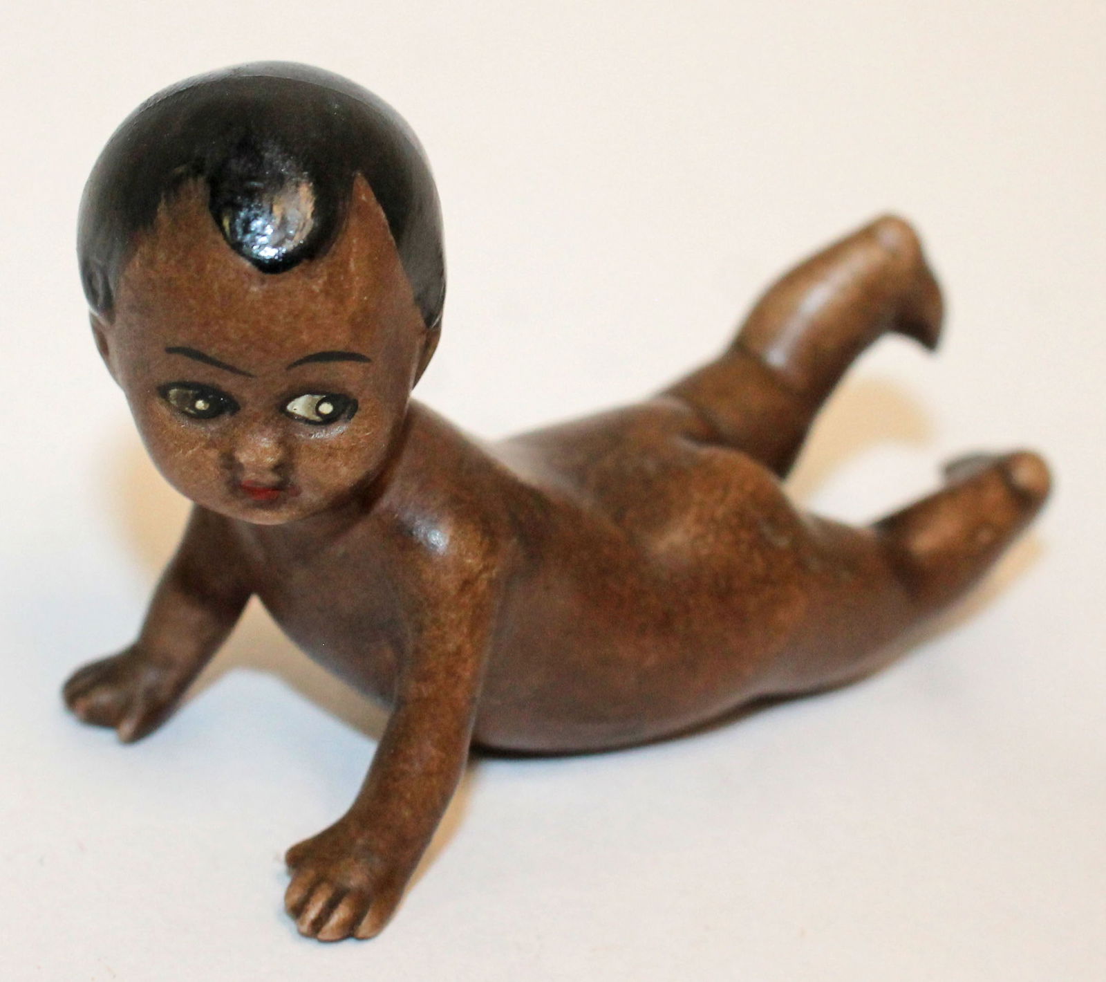 Schafer Vater bisque porcelain crawling baby - ex Richard Wright collection (1 of 5)