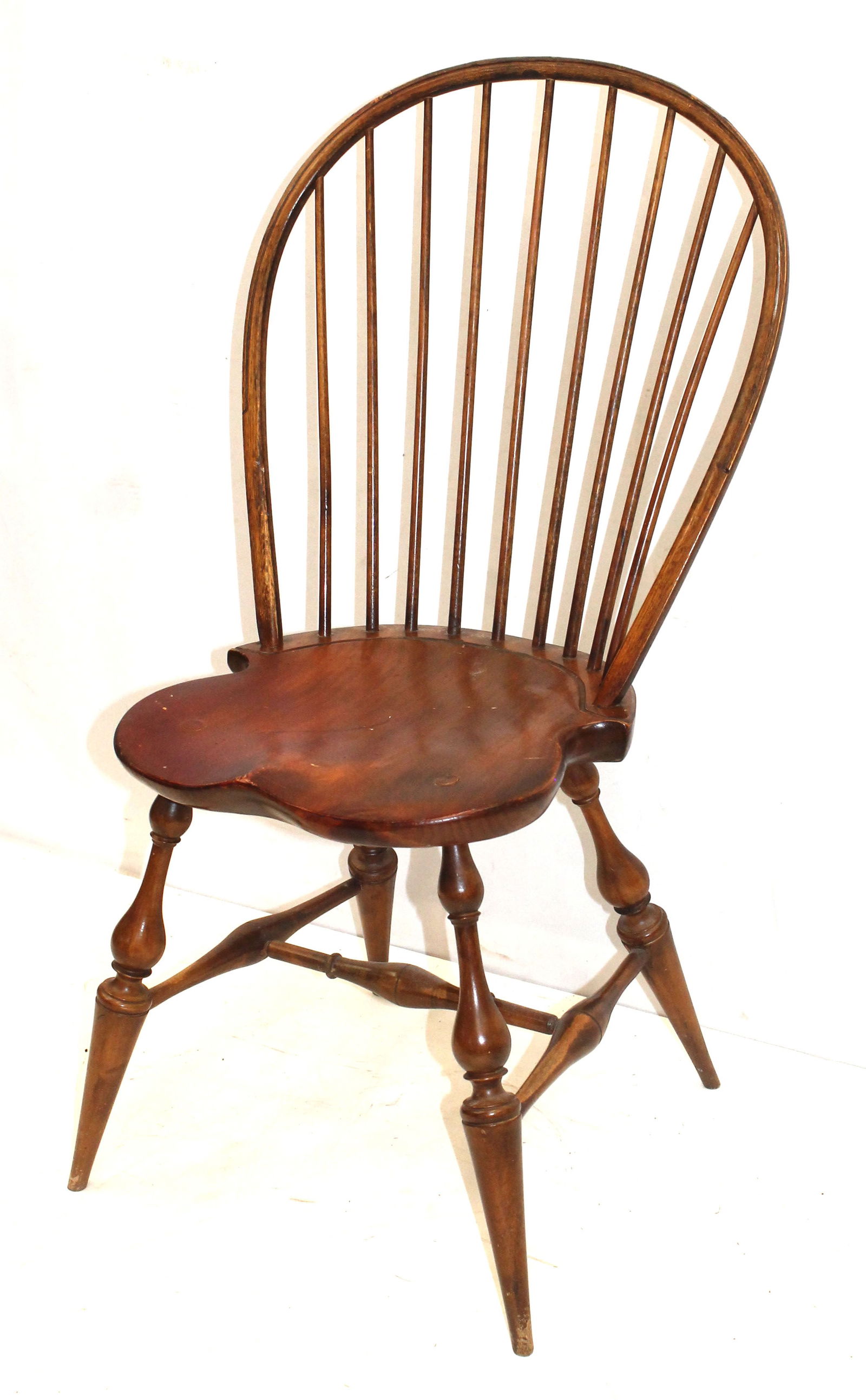 Signed DR Dimes Windsor bowback side chair (1 of 6)
