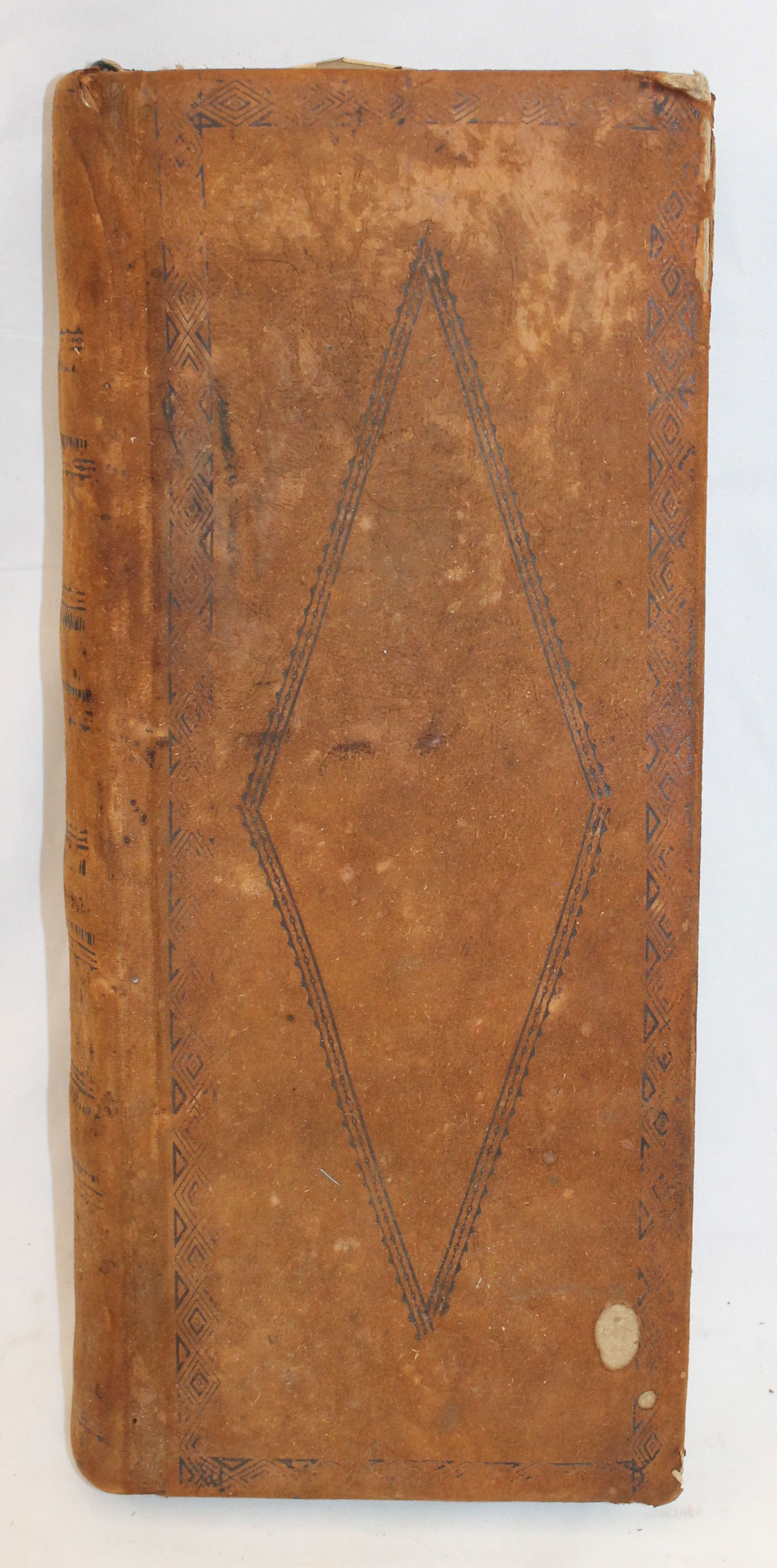 Antique leather bound ledger (1 of 7)