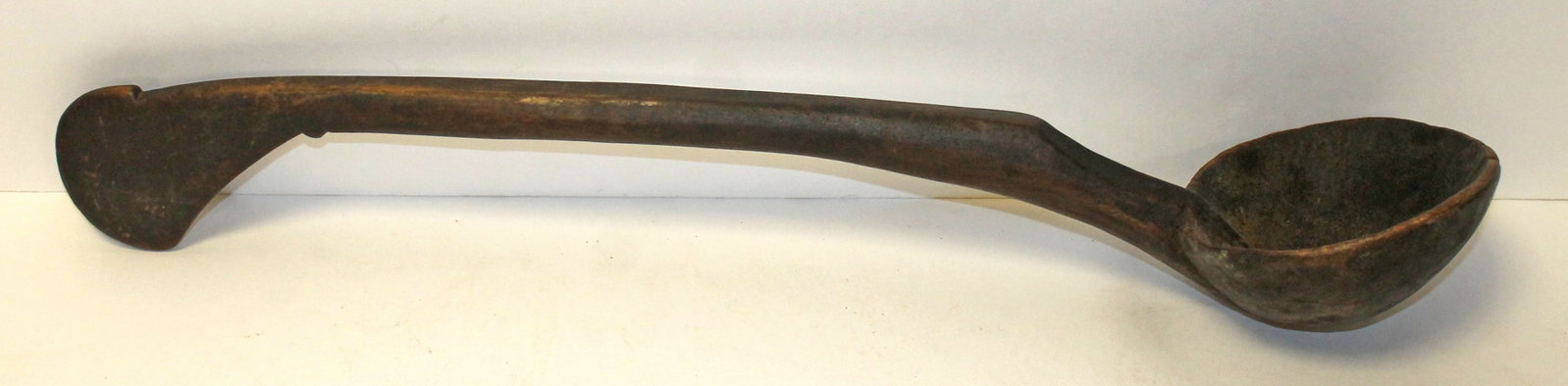 Large antique scoop or ladle - 21" long: Large antique scoop or ladle - 21" long
